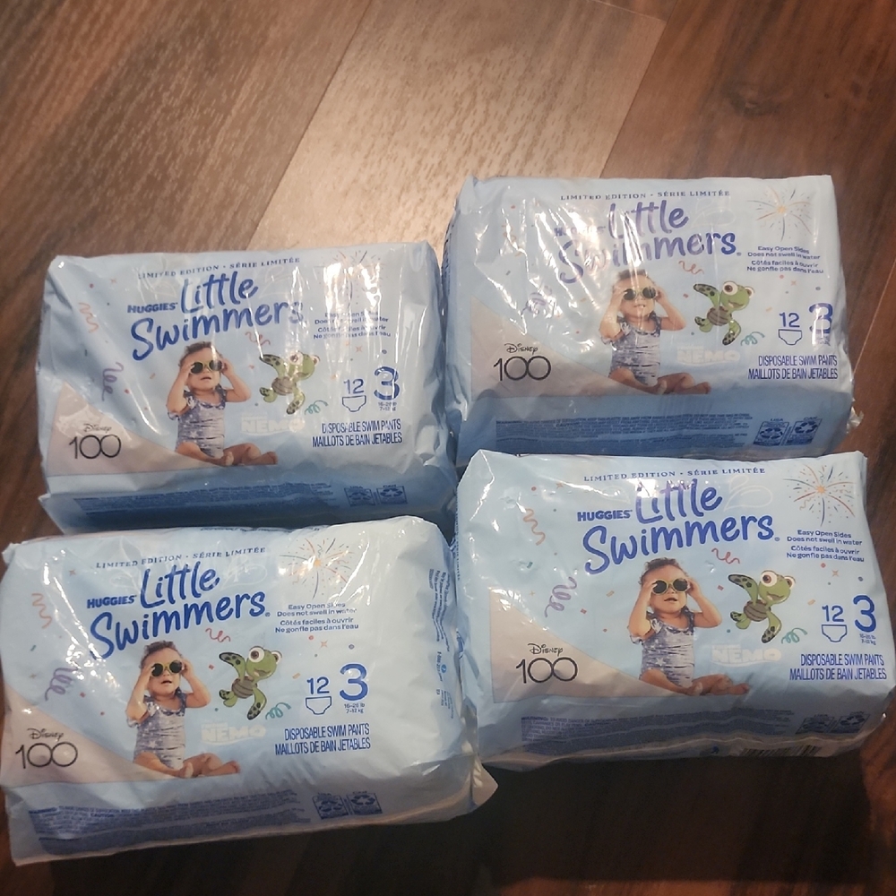 Huggies Little Swimmers Disposable Swim Pants - Light Blue